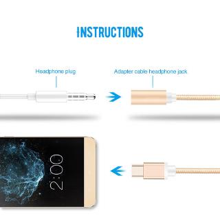 Cáp Chuyển Đổi Usb Type-C Sang Jack 3.5mm