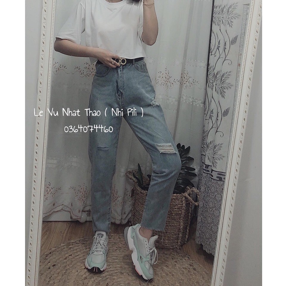 Quần DÀI JEAN 07 Ulzzang Nữ 1hitshop