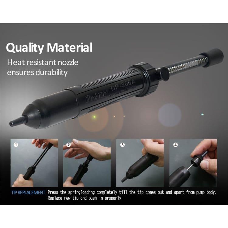 Hút chì Pro'skit DP-366A  / Proskit DP-366A