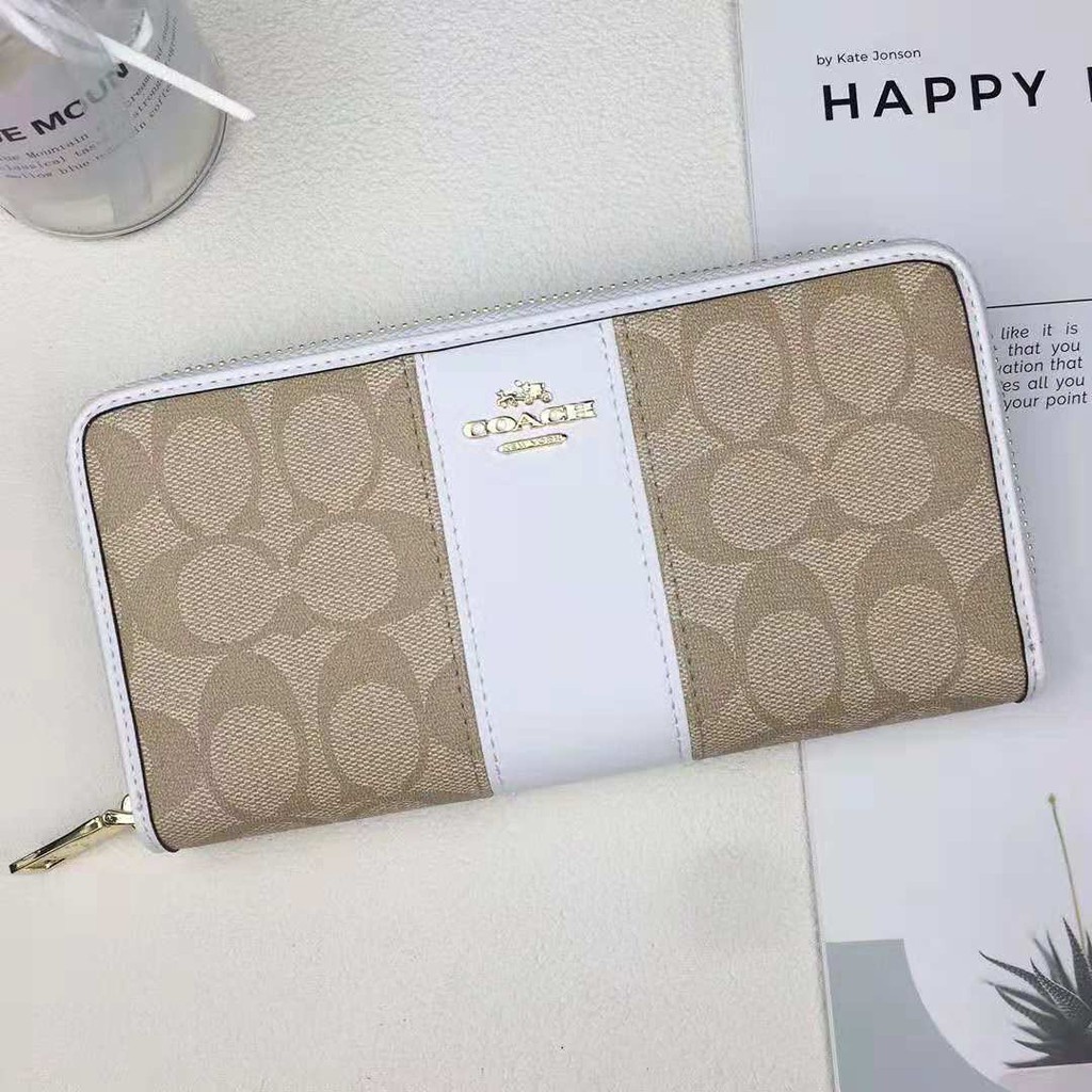 COACH ví dài nữ,ví nữ cầm tay da thật nhập khẩu / 52859 Ví Nữ Mini Cầm Tay