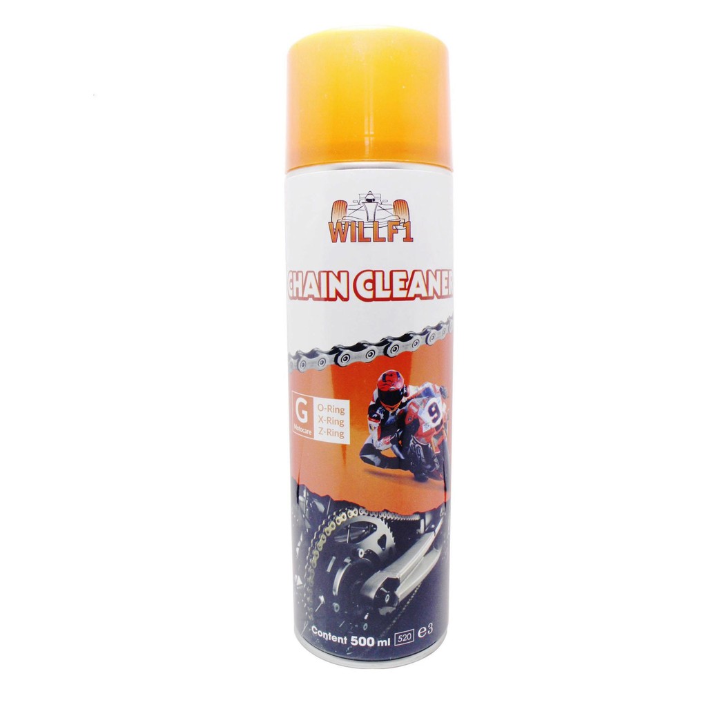 [Sỉ] 24 Chai xịt rửa sên xe máy/ moto WILLF1 Chain Cleaner 500ml