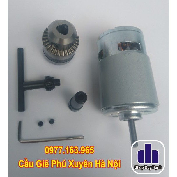 Combo Chế Khoan Từ Motor 775 12V - 150W