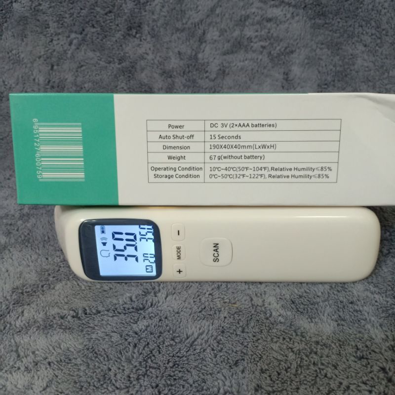 Nhiệt kế hồng ngoại,Nhiệt kế điện tử, Súng đo thân nhiệt SCAN