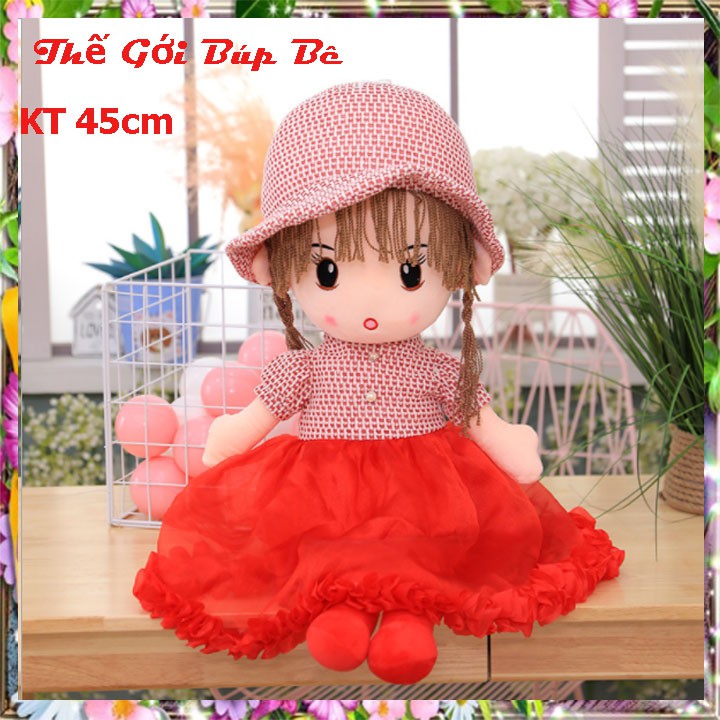 BÚP BÊ NHỒI BÔNG 45CM ĐẾN 60CM HÀNG NHẬP KHẨU CAO CẤP