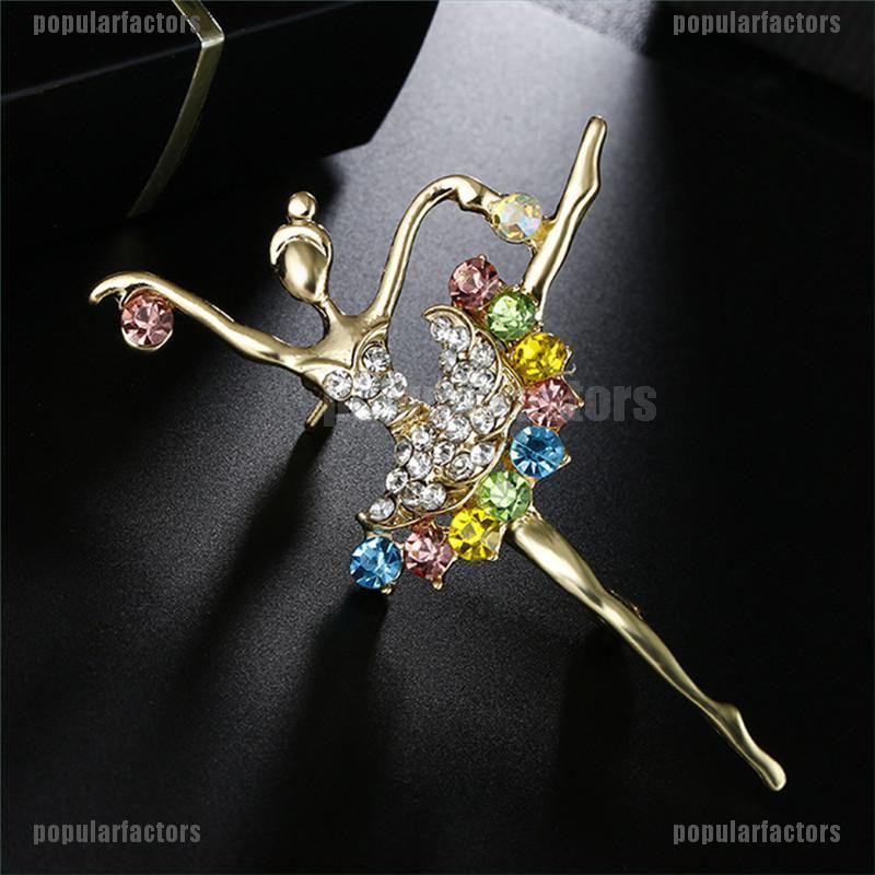 Ghim Cài Áo Kim Loại Hình Vũ Công Dễ Thương