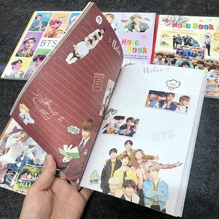 Tập in hình màu mỗi trang BTS