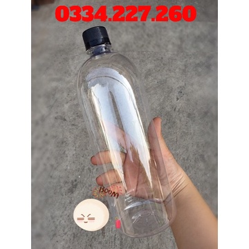 [HỎA TỐC] COMBO 50 Chai Nhựa 1 Lít ( Chai PET 1000ml) đựng mật ong, trà sữa