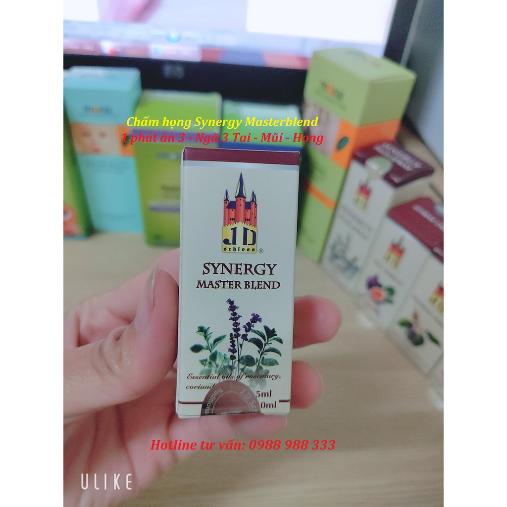 Chấm họng, chấm hàm Do Thái (Synergy Master blend)