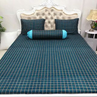 Bộ Drap Thun Hàn Quốc mát lạnh 4 món