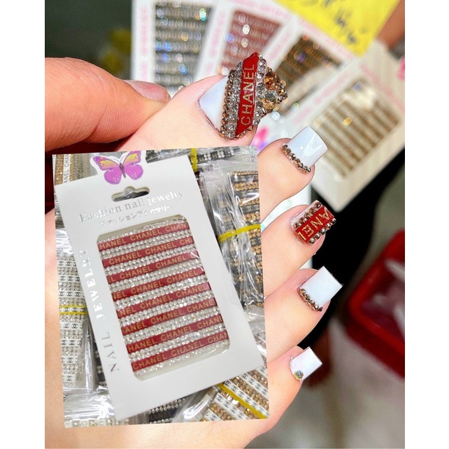 Đá hot kiểu dán móng tay ,dán nhanh tiết kiệm thời gian
