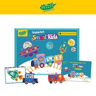 Bộ ghép hình Smart Kids - Chủ đề Phương tiện giao thông