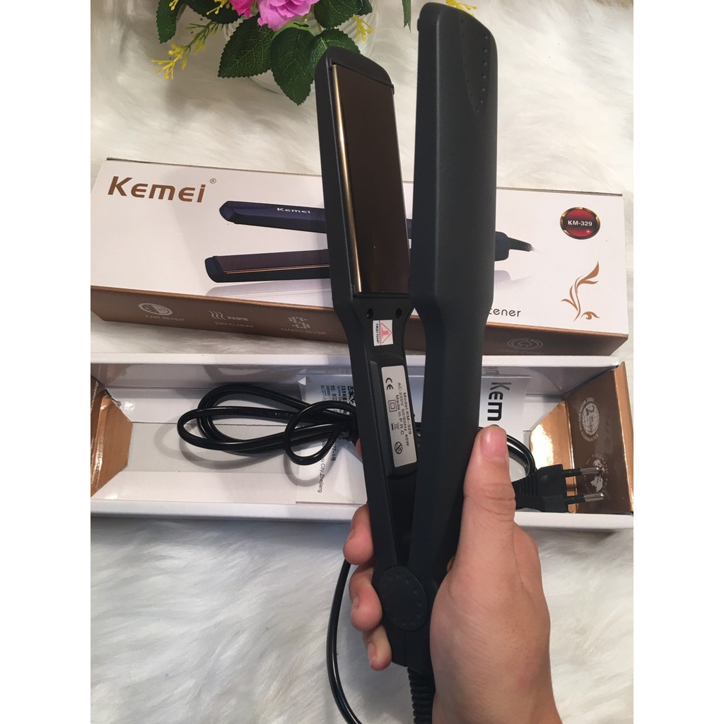 MÁY LÀ TÓC CAO CẤP 4 MỨC CHỈNH NHIÊT KEMEI 329