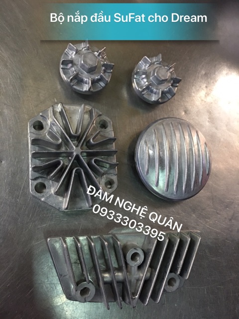 Nắp đầu SuFat cho Dream  loại tốt mới 100% 💰 320,000 VND / 1 bộ 5 cái nắp như hình