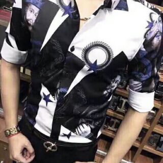 Áo sơ mi nam thần bài