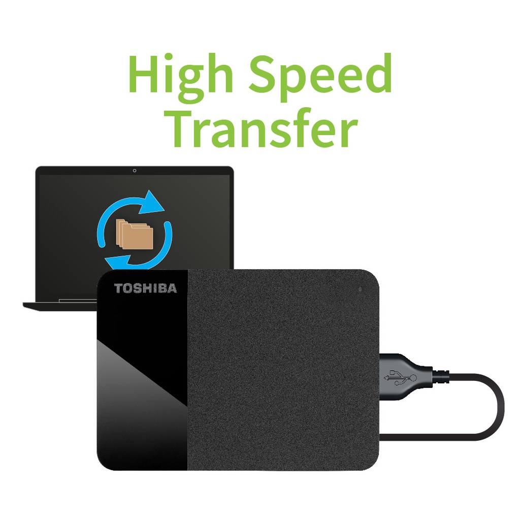 Ổ Cứng Di Động HDD Toshiba Canvio Ready 1TB Hàng Chính Hãng