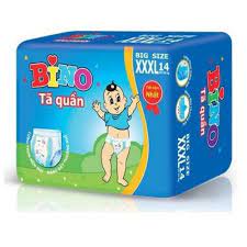 Tã quần bino big size XXXL 14 miếng ( 18kg - 35kg )