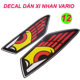 DECAL DÁN MẮT ĐEN PHA VARIO M9-M12