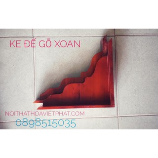 Bàn thờ treo tường chạm rồng 80CM