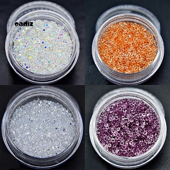 Hộp 300 Hạt Đá Trang Trí Móng Nghệ Thuật 1.2mm