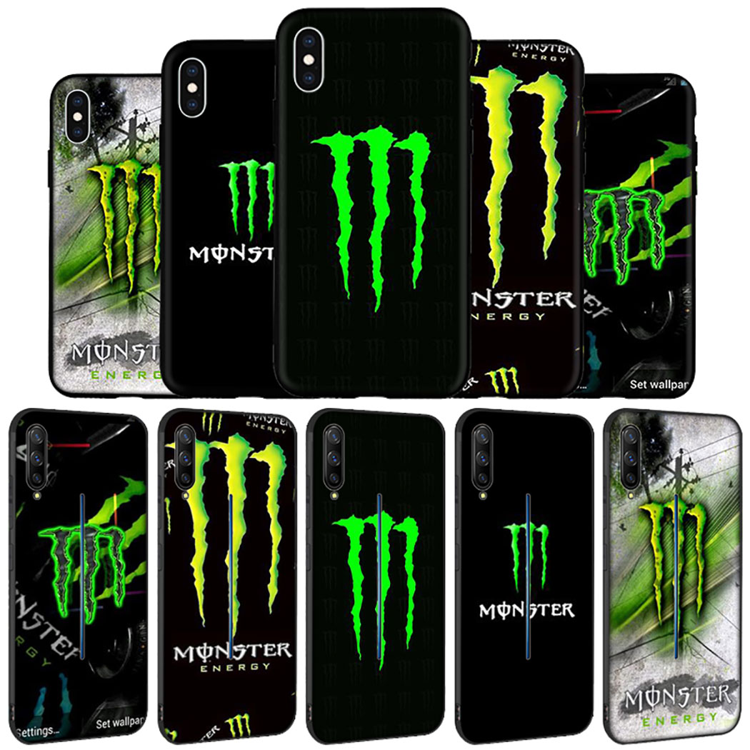 YN95 Monster Energy Silicone Case Soft Cover VIVO Y19 Y30 Y50 X50 V20 Pro Y20 S7 V19 V20 SE Y70