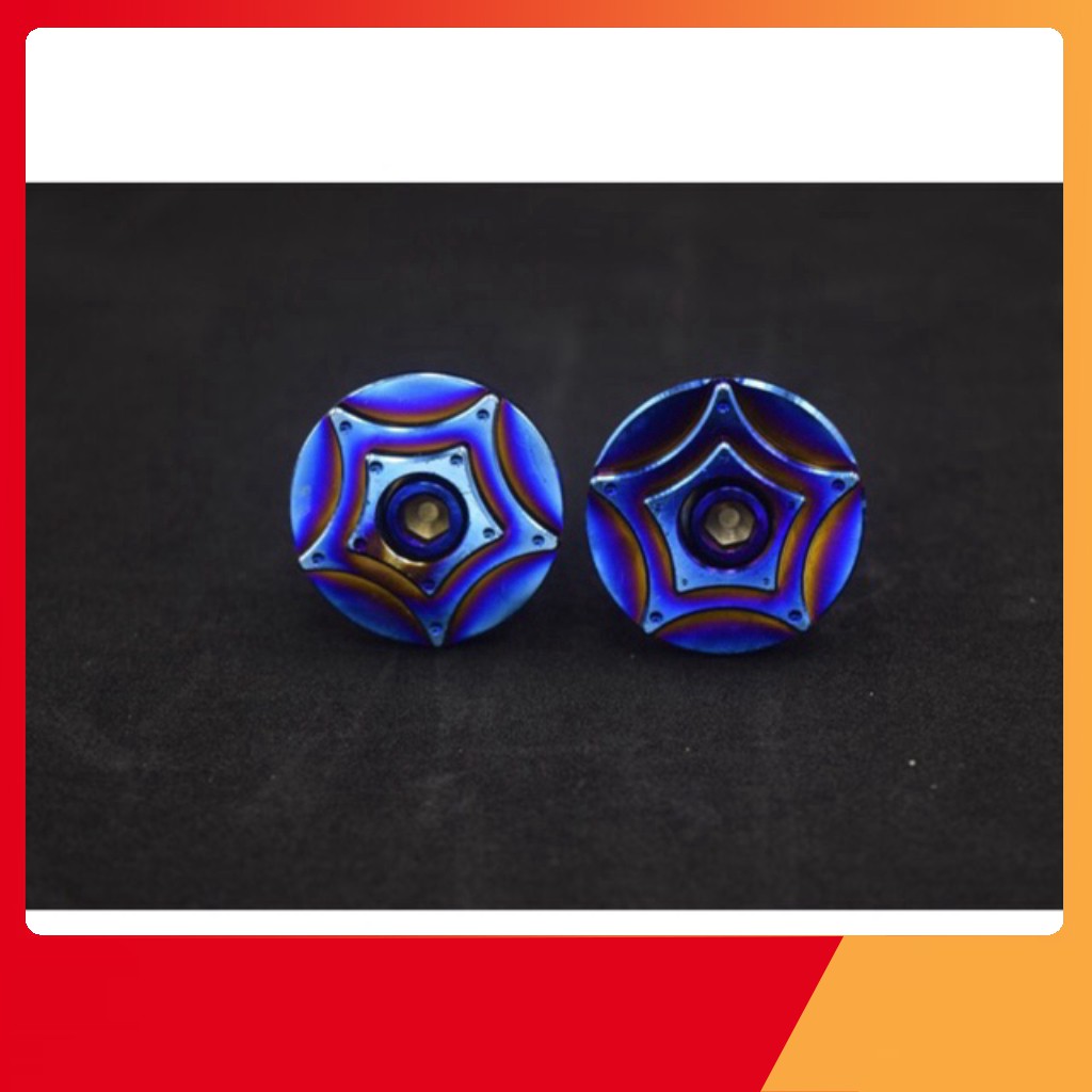 [XẢ KHO] Gù tay lái xe máy INOX CNC - TTS4 ( TITAN 7 MÀU )