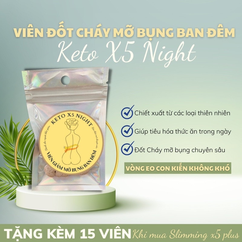 Giảm Cân Slimming X5 Plus Ngày & Đêm 💖𝑭𝑹𝑬𝑬𝑺𝑯𝑰𝑷 💖❤️ Bất Chấp Mọi Cơ Địa Chai Lỳ, Lờn Thuốc
