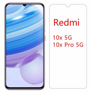 Kính cường lực trong suốt Xiaomi Redmi 10X 5G / Redmi 10x Pro 5G (Loại chuẩn 9H, Không Full)