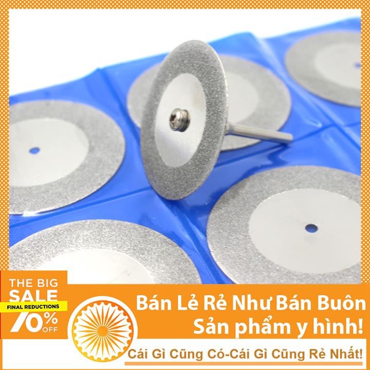 Đĩa Cắt Hợp Kim 40mm - Có Kèm Trục Cắt (Lưỡi Cắt Phíp Đồng) Giá Rẻ