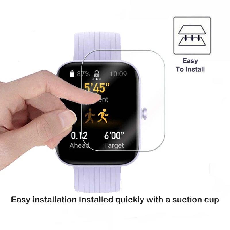 Miếng Dán Mềm Bảo Vệ Màn Hình Cho Huami Amazfit Bip 3 3pro