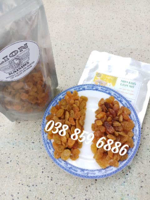 Nho khô Lion Raisins nhập khẩu