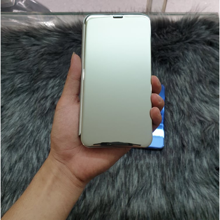 Bao Da Clear View Cover Standing Huawei Nova 3i