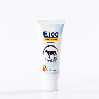 (CHÍNH HÃNG)  Sữa Rữa Mặt Con Bò E100 80ml (Dạng Tuýp)