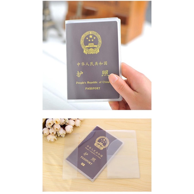 Túi bọc bảo vệ hộ chiếu có khe nhét thẻ - Passport chống thấm nước