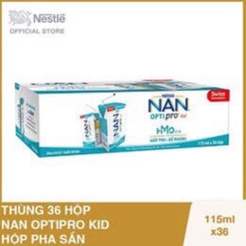 sữa bột  pha sẵn NAN optipro 115 ml.