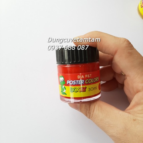 [ TÂM TÂM ]-Màu Dooly, Màu Poster Dooly 10ml / 30ml bán lẻ-