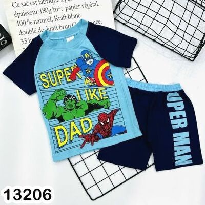 BỘ NGẮN IN HÌNH CHO BÉ TRAI 9-22KG