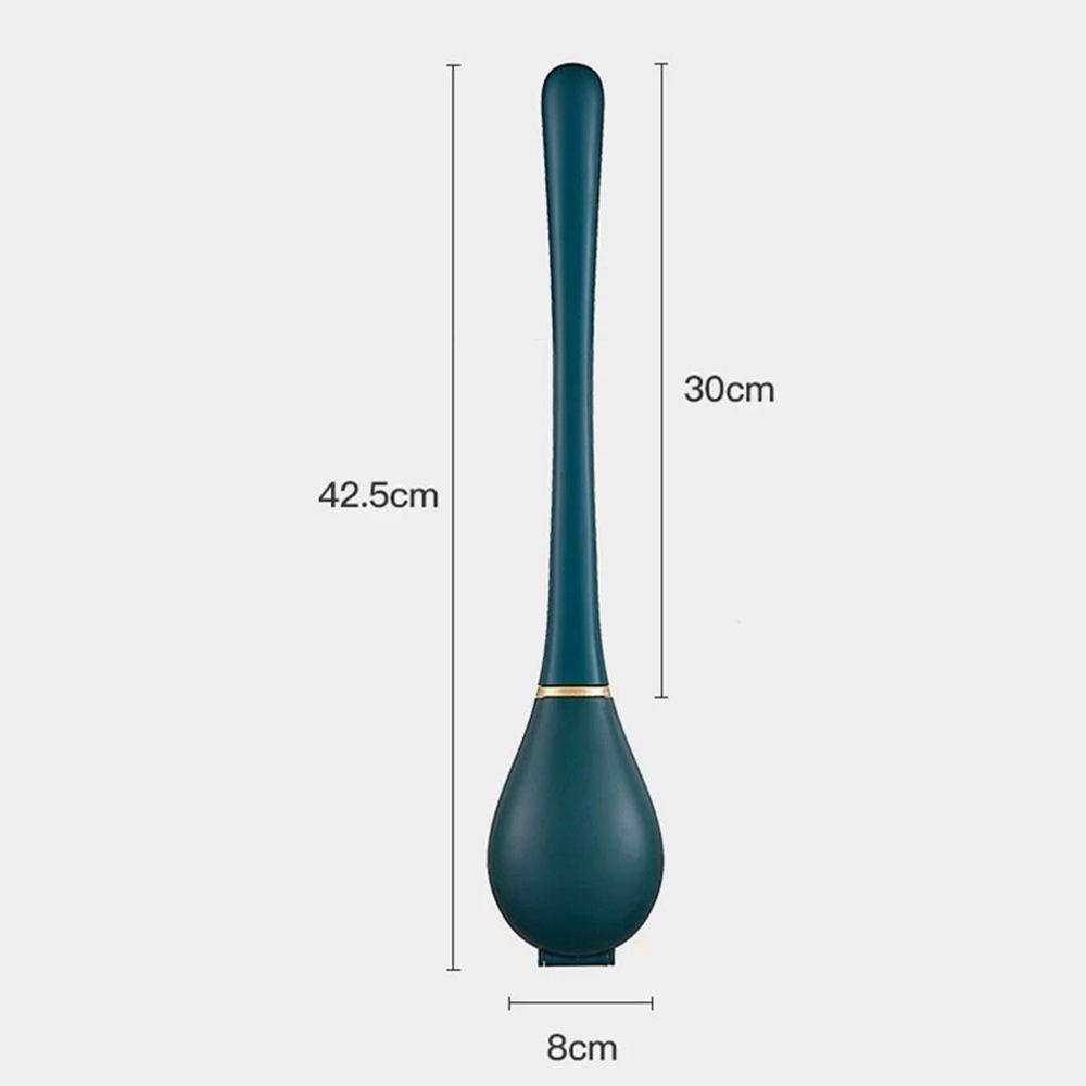 Bàn Chải Chà Toilet Bằng Silicone Gắn Tường Tiện Dụng