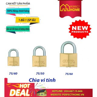 ⚡️sale sốc⚡️ khóa đồng abus 75 series, đồng, chốt kép 75/40 40mm, 75/50 50mm, 75/60 60mm