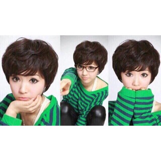 Tóc giả nguyên đầu tomboy