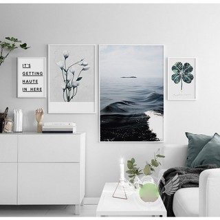 Bộ Tranh Canvas Cao Cấp Sóng Biển Trang Trí Tường CV-191