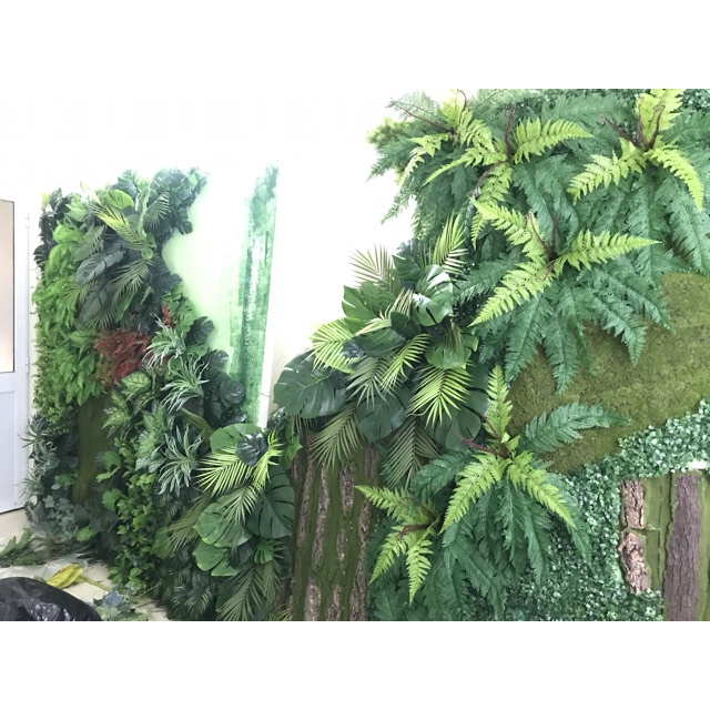 Thảm Rêu Gỗ Trang Trí Tường kích thước 50x100cm