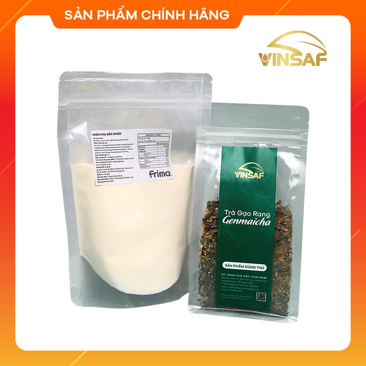 COMBO TRÀ GẠO RANG GENMAICHA VINSAF