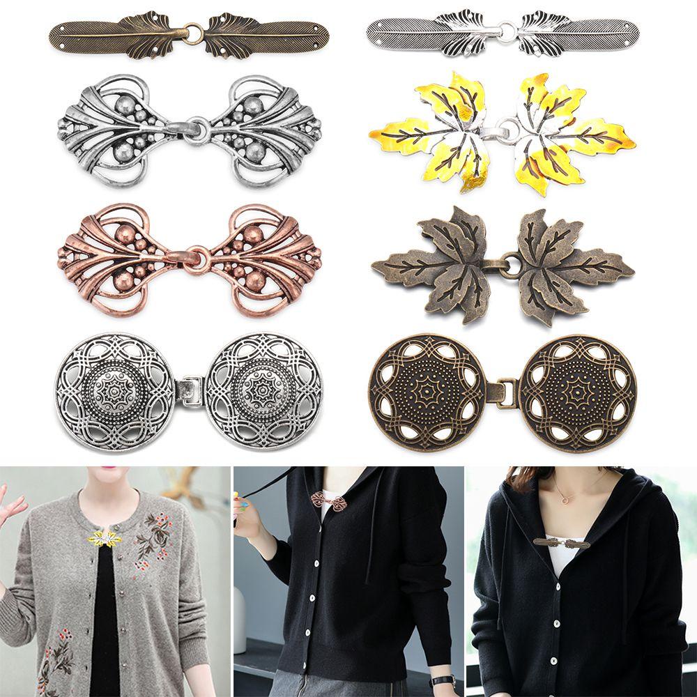 Kẹp Áo Khoác Cardigan Phong Cách Cổ Điển Thời Trang DIY