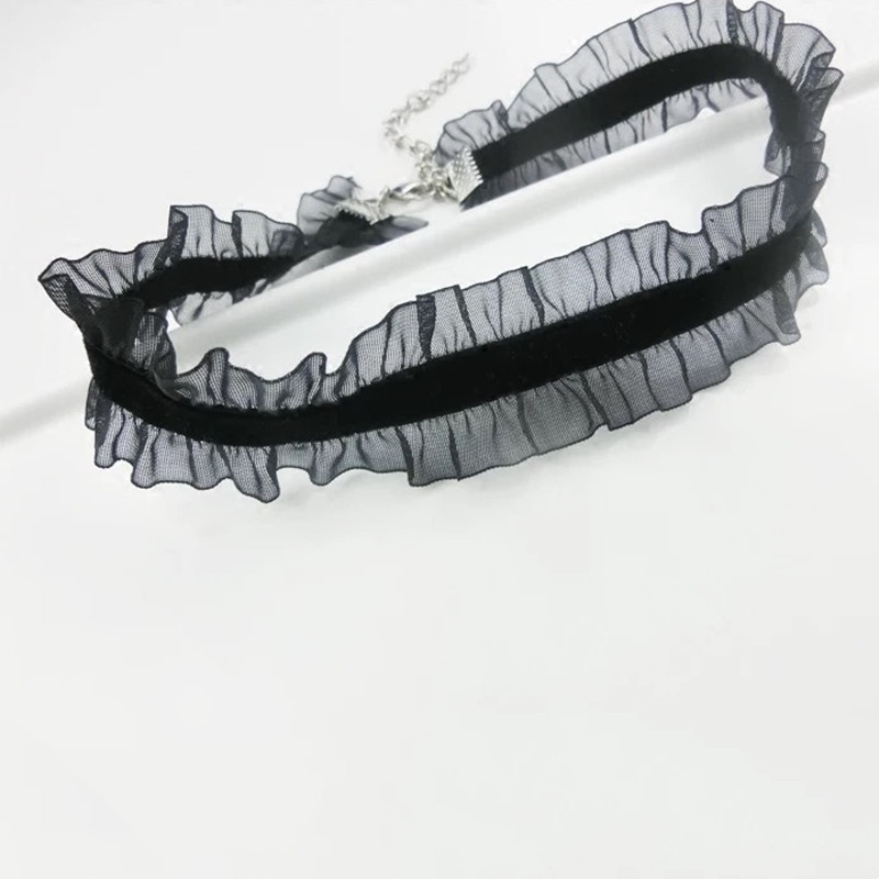 Vòng Cổ Choker Bằng Ren Phong Cách Hàn Quốc Thời Trang Đơn Giản