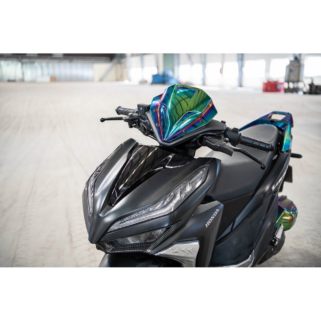 [CHÚ Ý] KÍNH CHẮN GIÓ XE MÁY, MÃO CHẮN GIÓ ĐẦU XE GẮN XE VARIO ĐỜI 2018 TRỞ LÊN, TRANG TRÍ XE SIÊU CHẤT, SIÊU CUTE