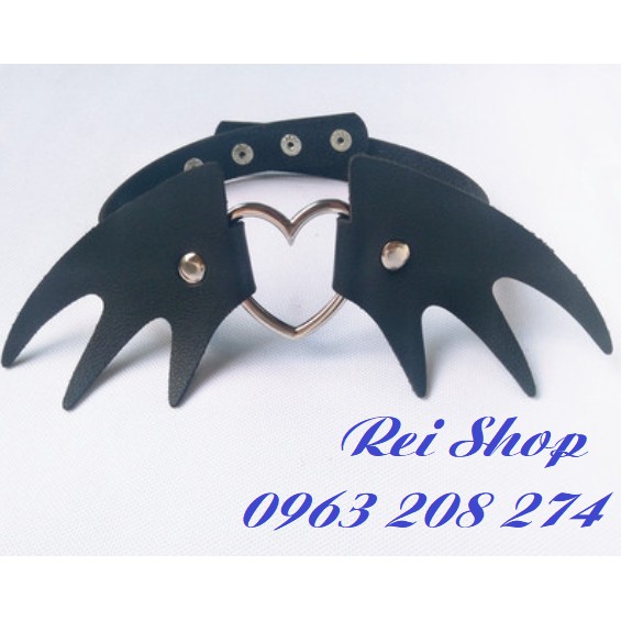Choker hình cánh dơi