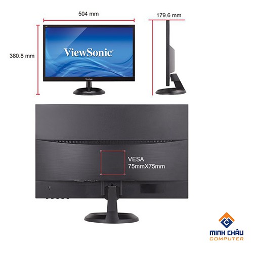 Màn hình Viewsonic VA2261-2 22Inch LED - Hàng chính hãng | BigBuy360 - bigbuy360.vn