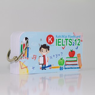 Bộ KatchUp Flashcard IELTS B – 3 loại giấy