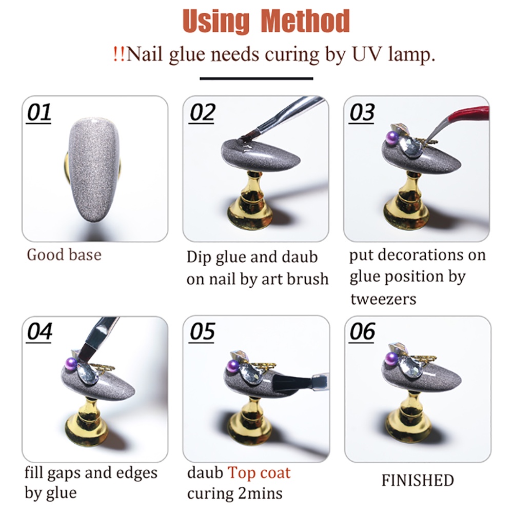 1 Hộp Phụ Kiện Trang Trí Móng Tay Nghệ Thuật 3D Hình Hoa Pha Lê Nhiều Màu Sắc