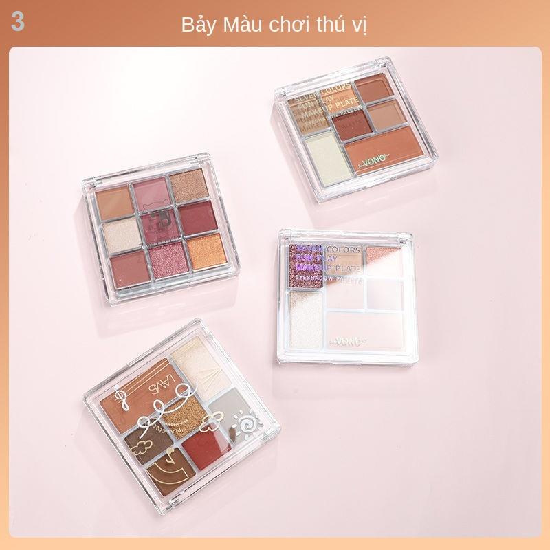 ۩℗₪Blossoming cùng một bảng phấn mắt 7 màu vui tươi kết hợp trang điểm má hồng độ bóng cao sửa chữa mờ bữa tiệc sinh viê | BigBuy360 - bigbuy360.vn